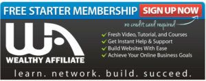 Wealthy Affiliate free trial